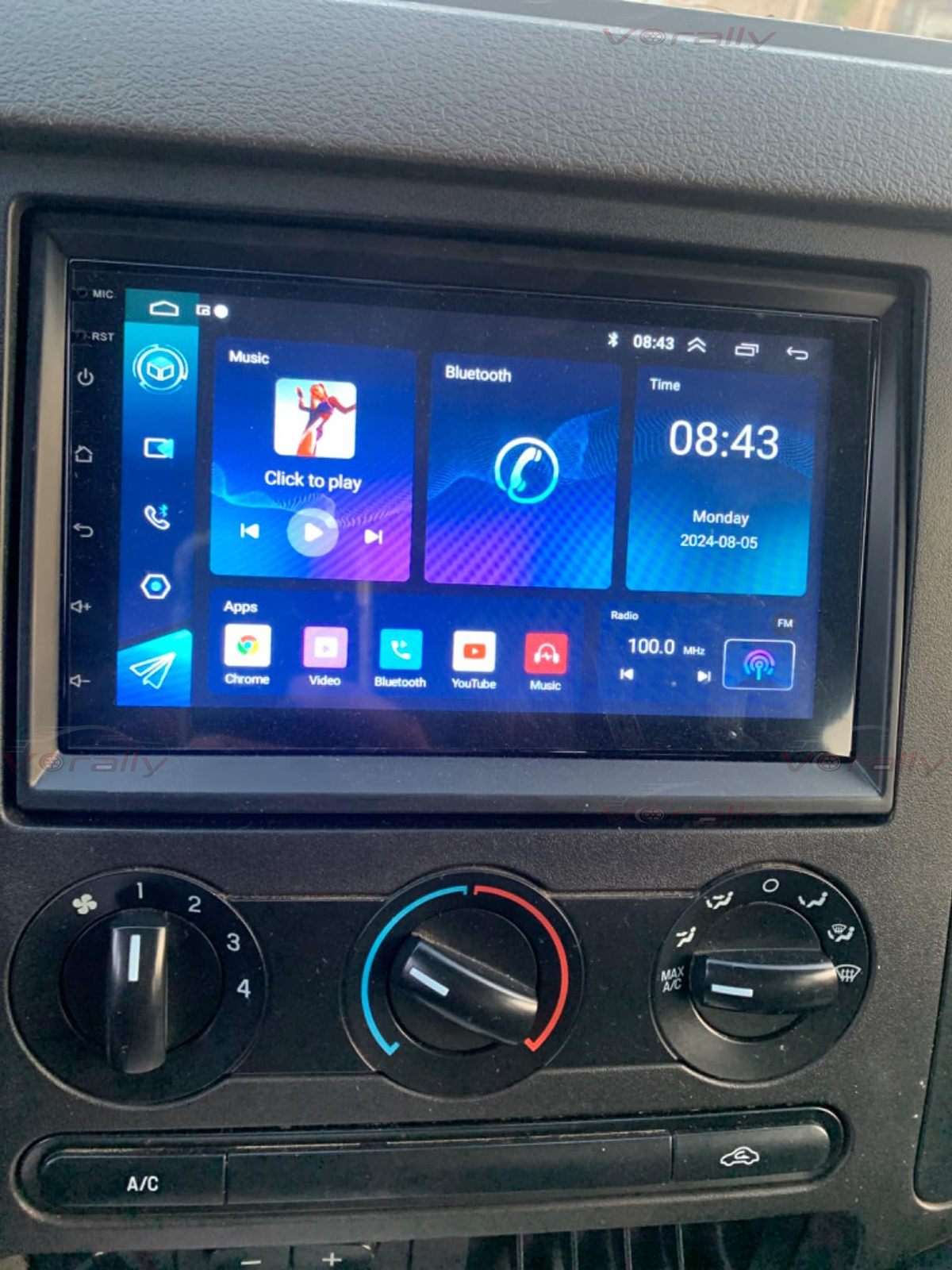For 2004-2008 Ford F150 Dash Radio Stereo GPS Head Unit Apple CarPlay bt +Camera