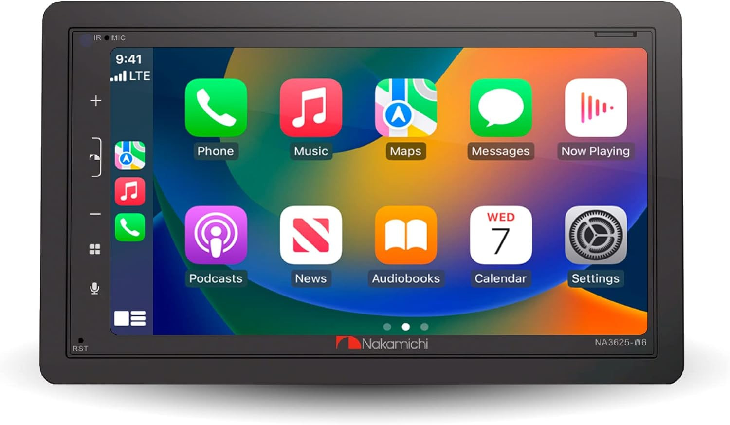 NA3625-W6 6.8” Mechless Receiver Compatible with Wireless Carplay & Android Auto