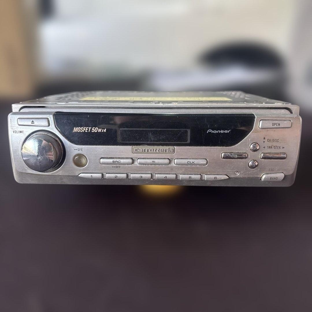 Pioneer Carrozzeria DEH-P717 Car CD Head Unit MOS-FET 50W For Parts JDM