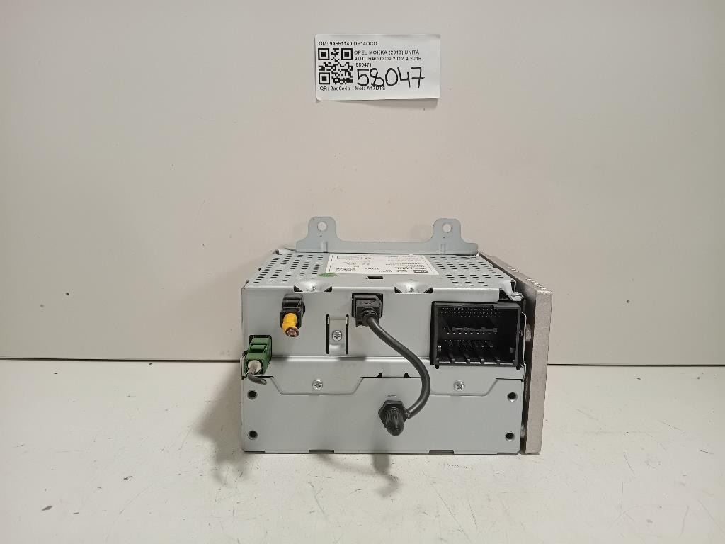 OPEL Mokka 1st Gen Autoradio 94551140 A17DTS Diesel Car Radio