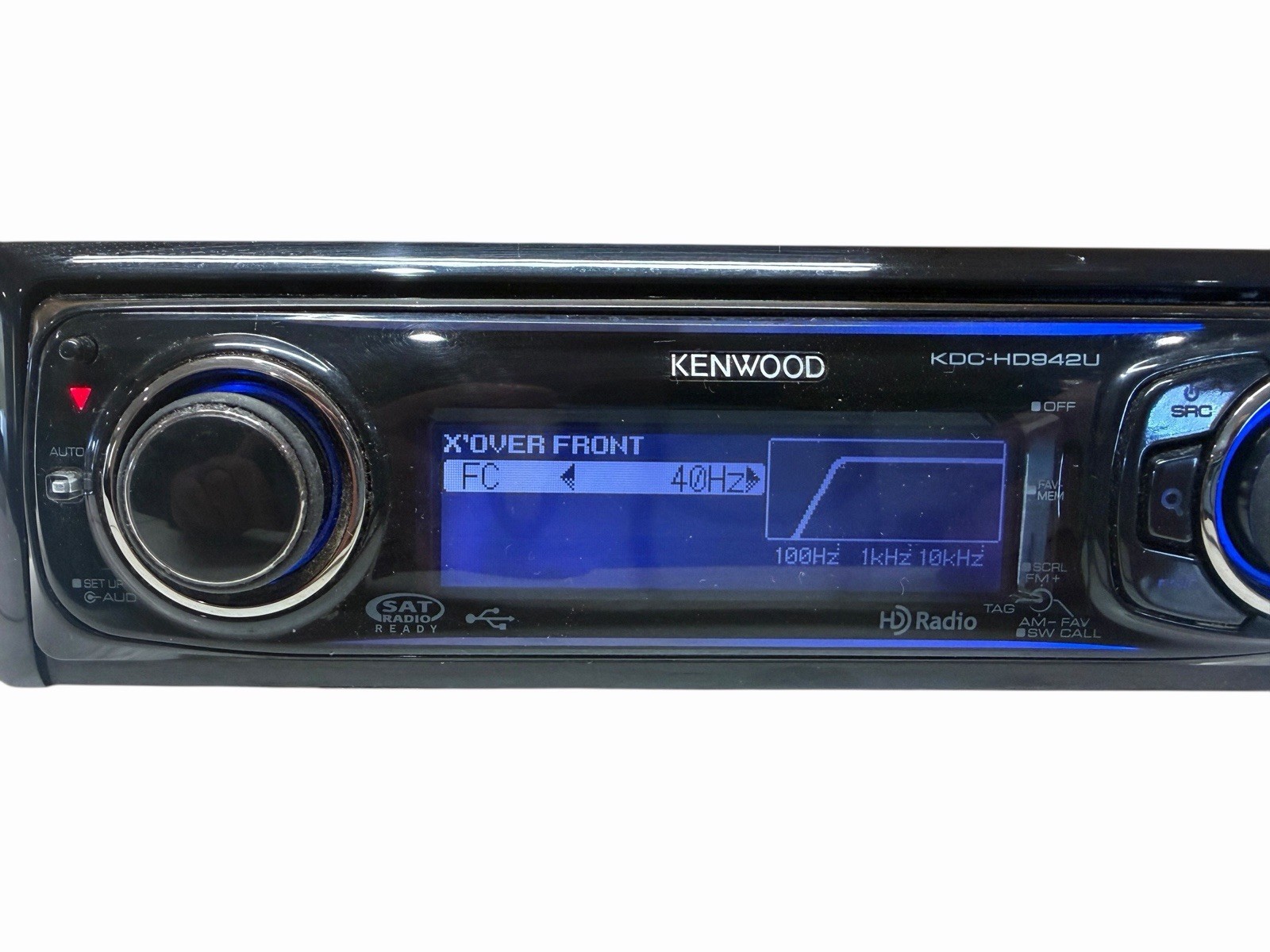 KENWOOD KDC-HD942U Audiophile CD PLAYER HD Built-In SAT USB AUX W Remote