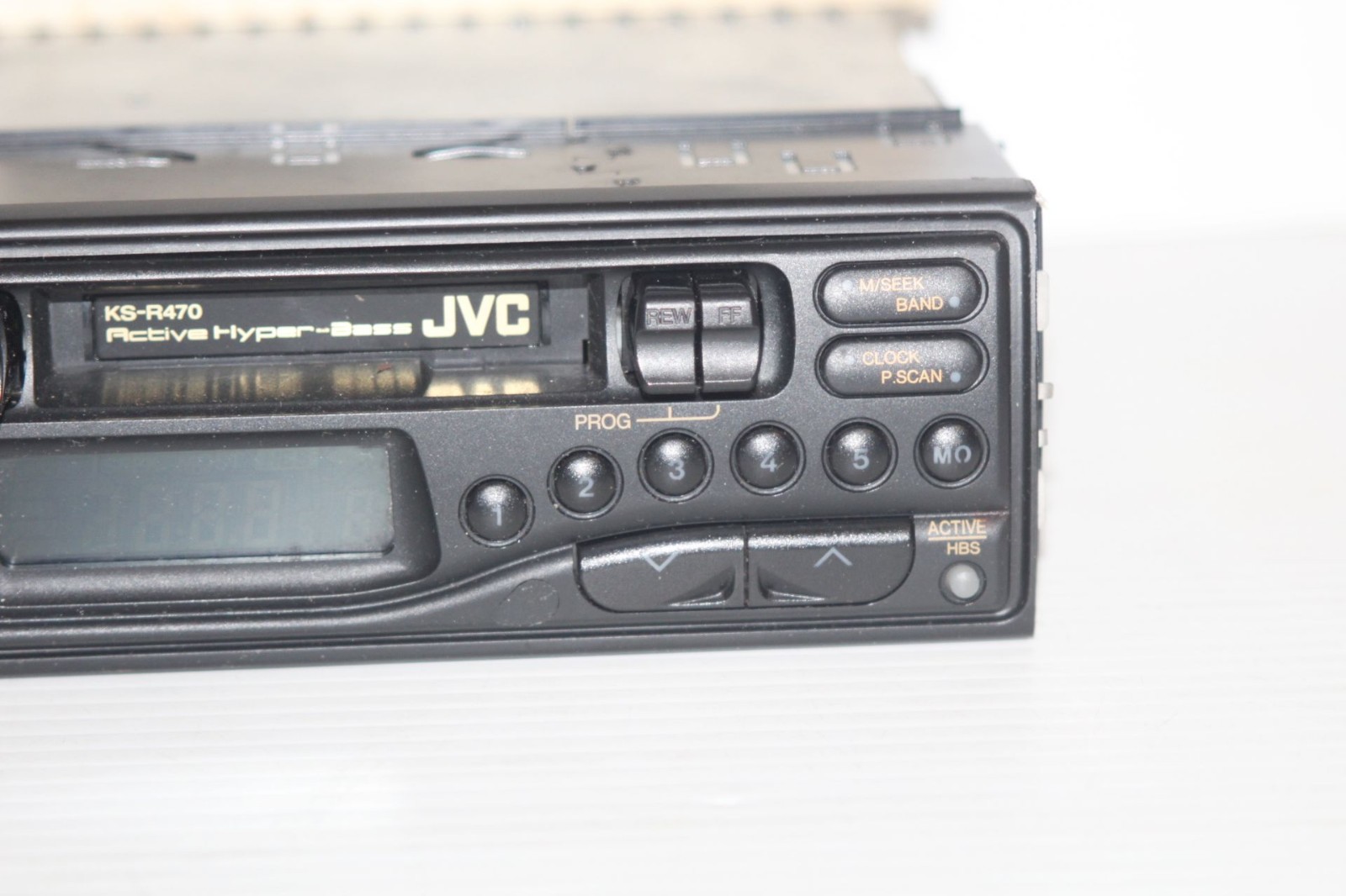 Vintage JVC Cassette Car Receiver KS-R470 Tape Deck Radio w/ Manual – TESTED!