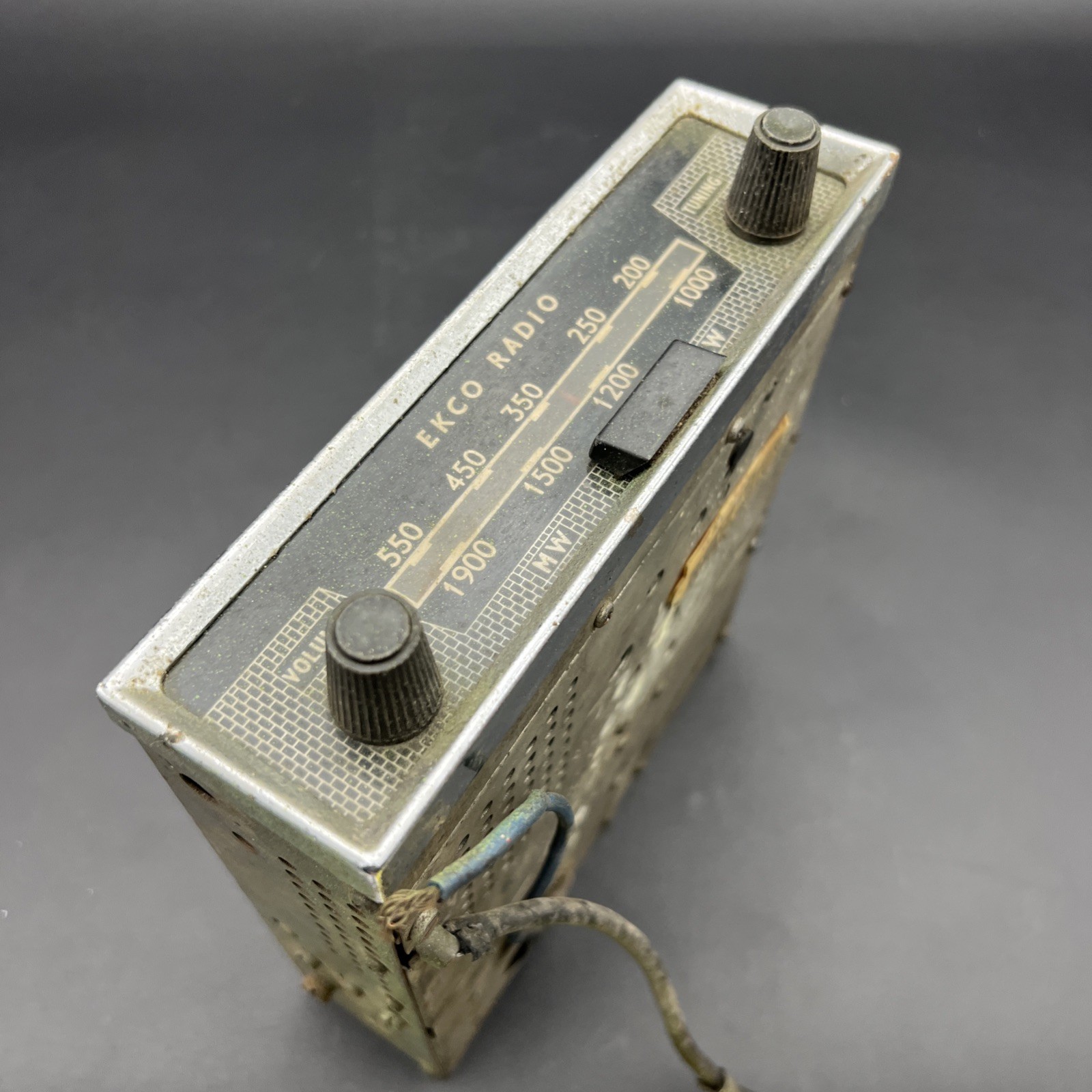 Vintage 1950s Ekco Car Radio CR280 – For Parts – Untested