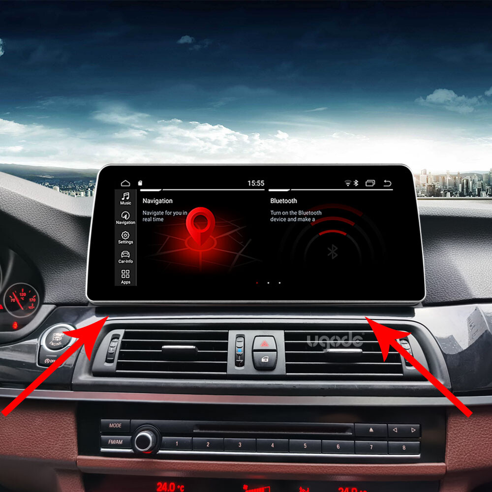 Ugode Frame Base Stand Bracket for 12.3inch BMW 5Series F10 Android Screen