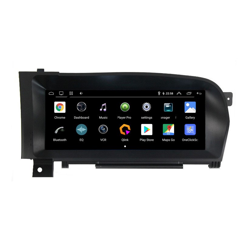 10.25” Car Display Android Stereo CarPlay For Mercedes Benz S Class W221 NTG3.0
