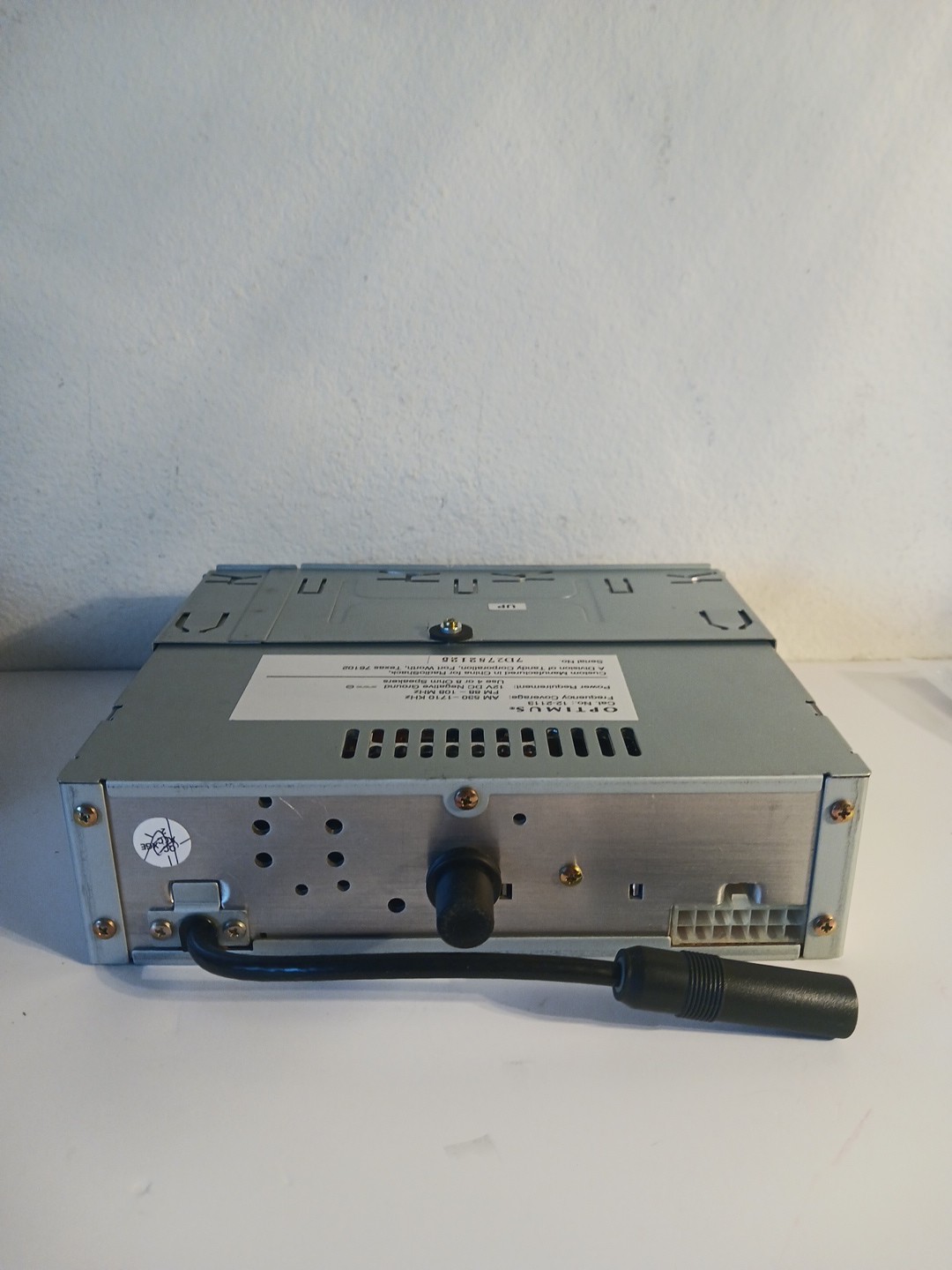 Optimus High Power In-Dash Am/Fm Stereo Cassette W/Detachable Face No. 12-2113