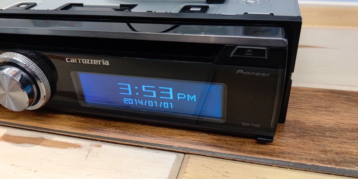 Pioneer Carrozzeria DEH-7100 CD Receiver With Built-in Bluetooth Tasted Working