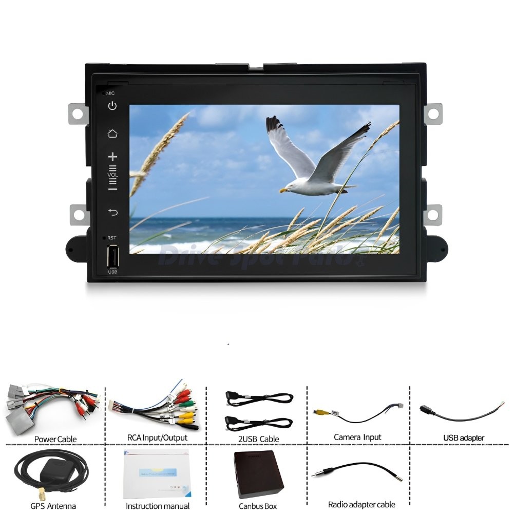 7″ Android 13.0 Carplay Car Stereo Radio 2+32G GPS Navi For Ford F250 2004-2014