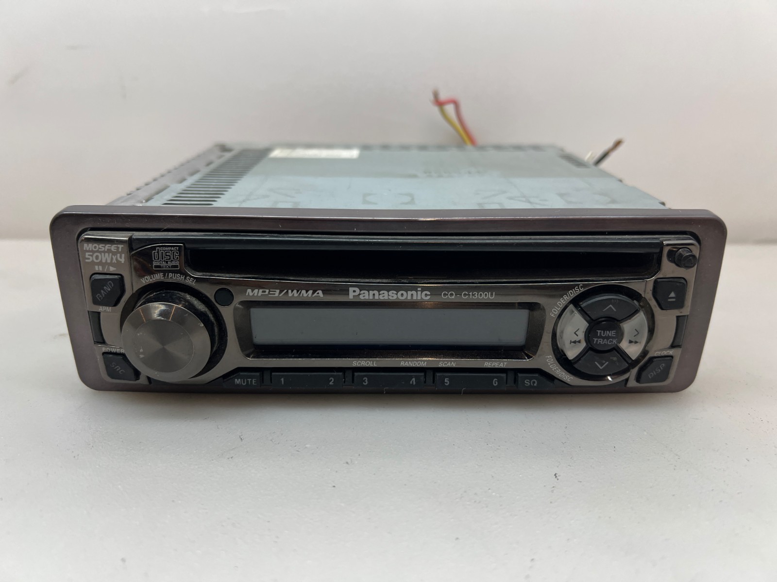 Panasonic CD-C1300U Car CD/MP3 Receiver for Parts Free Shipping