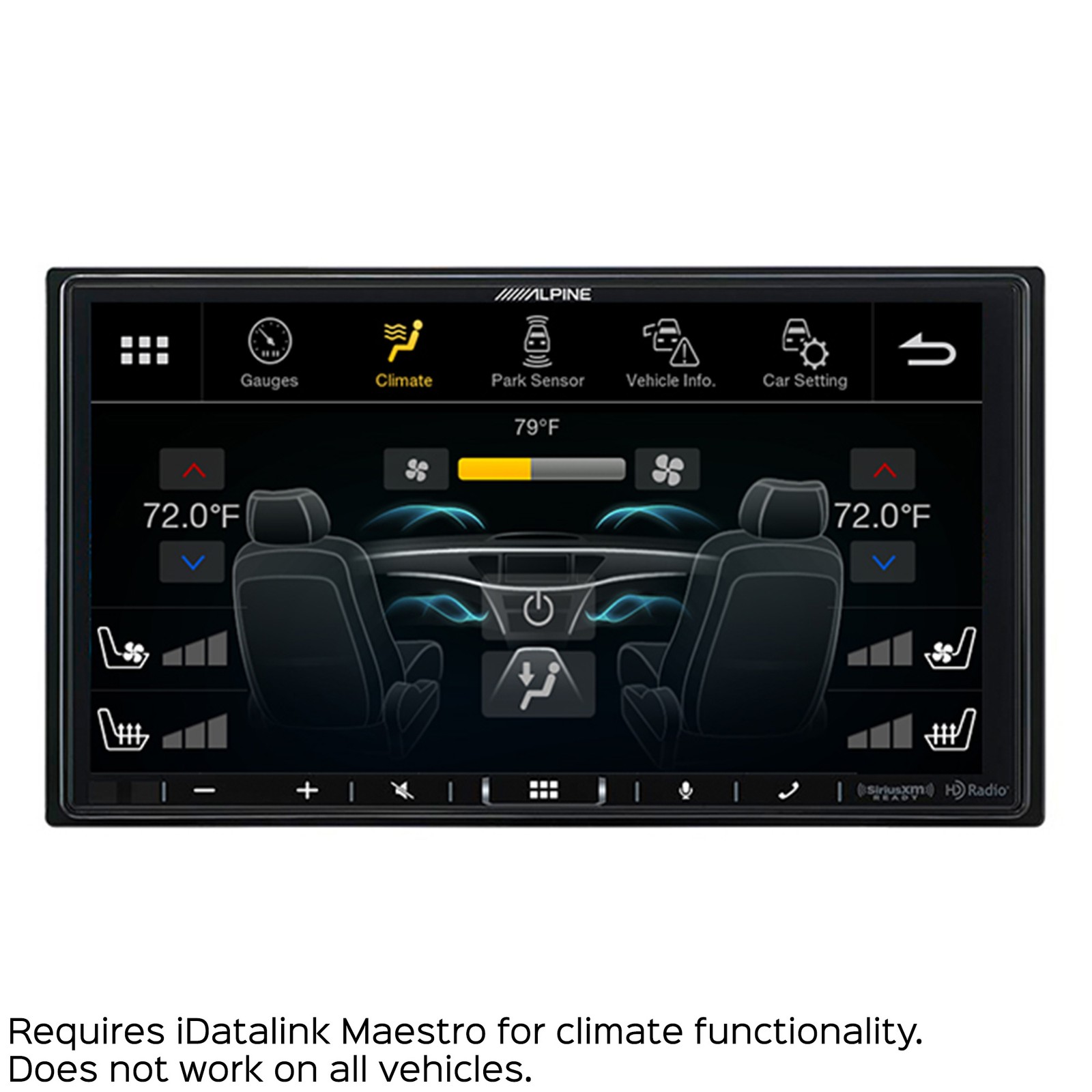 Alpine iLX-407 Shallow Chassis 7-Inch Multimedia Receiver with Apple Carplay …