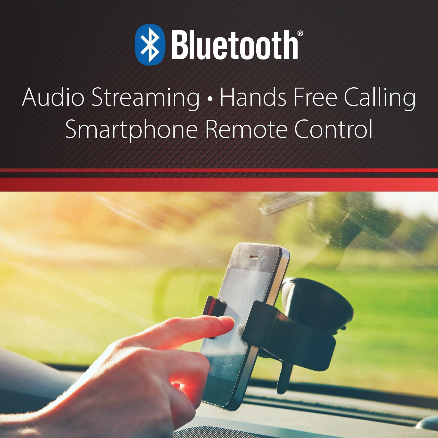 Dual Electronics XRM69RGB Single DIN Car Stereo RGB Bluetooth & AM/FM | Customiz
