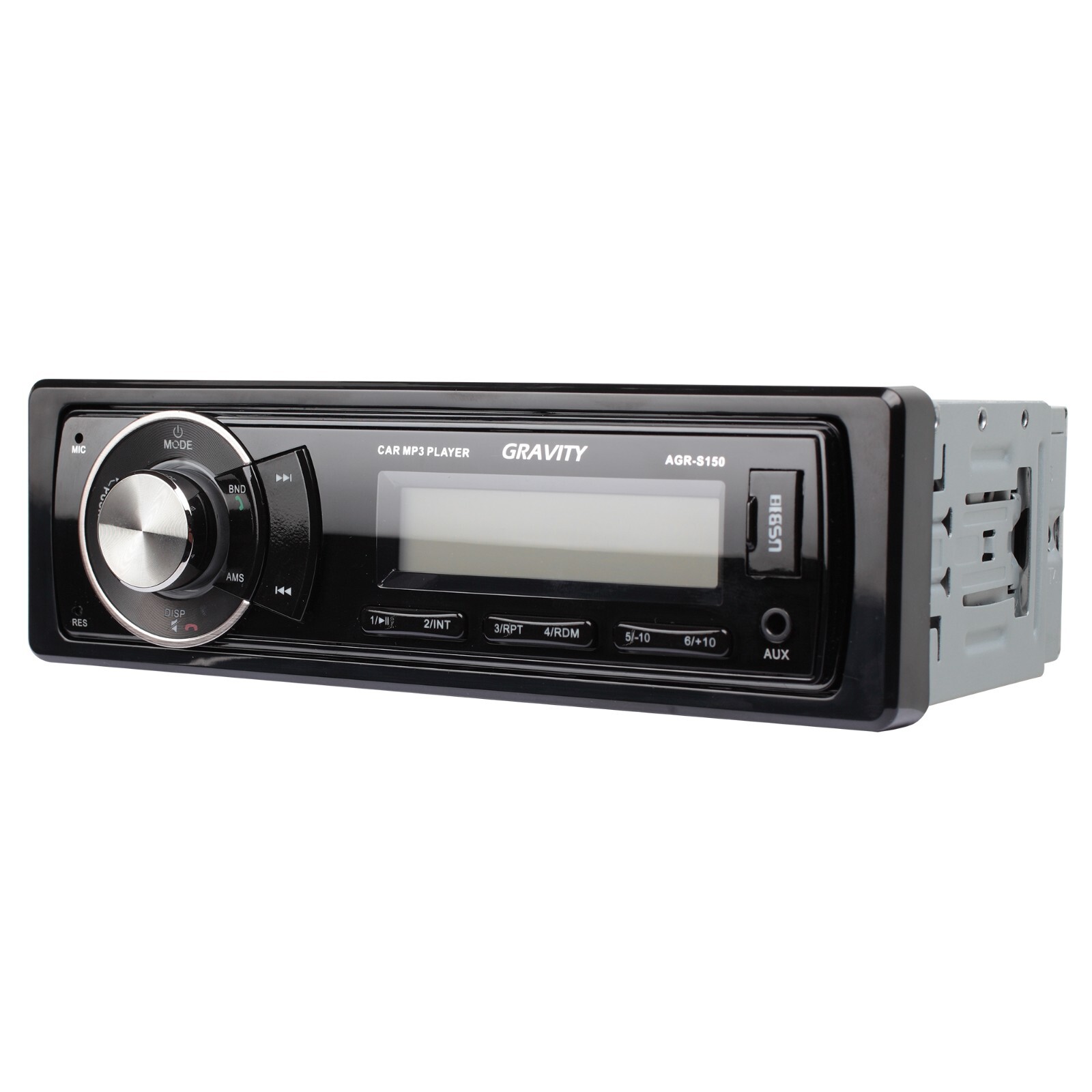 1DIN 200W Car Stereo Digital Media Player Car Receiver USB, SD, AUX w/ Bluetooth