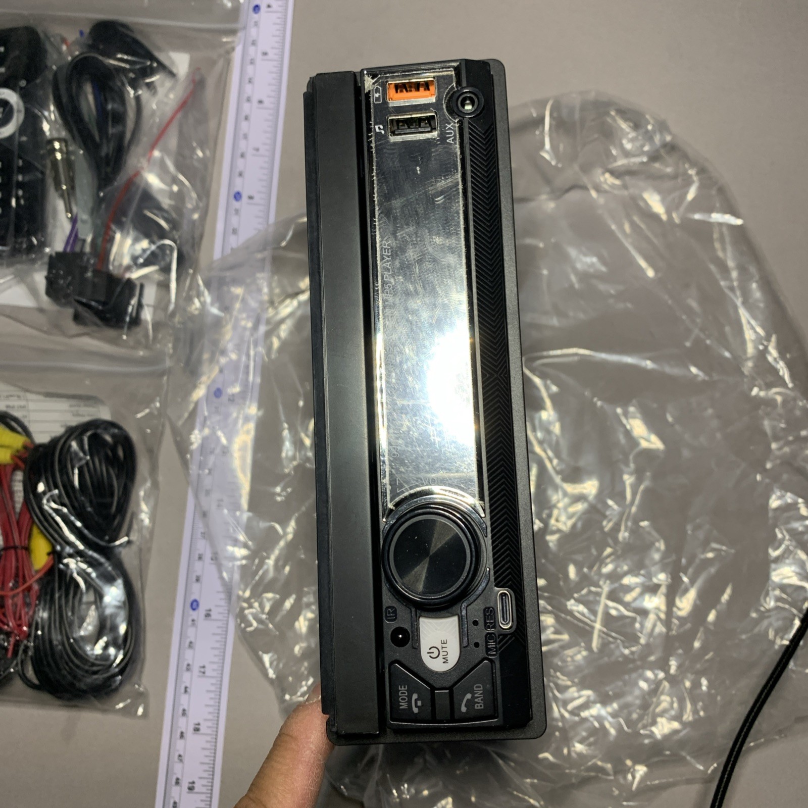 ESSGOO Vehicle Player Car Audio In-Dash Unit 2A54W-AR7001 FCC ID 12V 10A