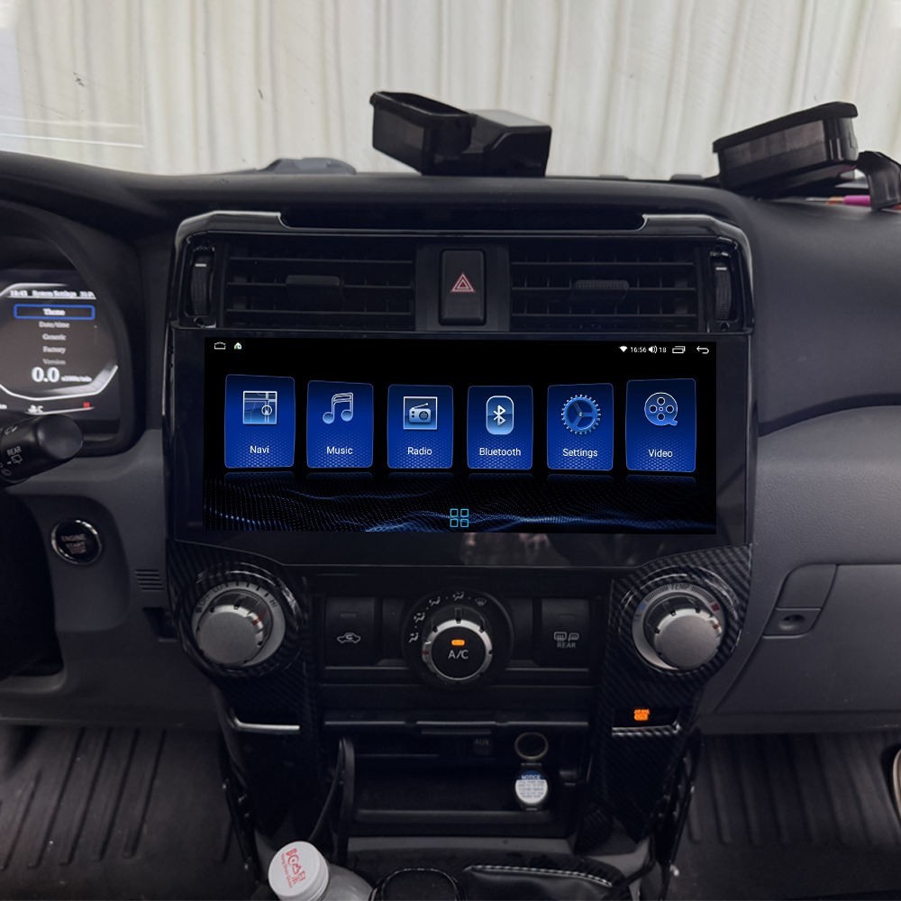 12.3inch Car Radio BT CarPlay Android Auto Unit For Toyota 4Runner 2010-2023