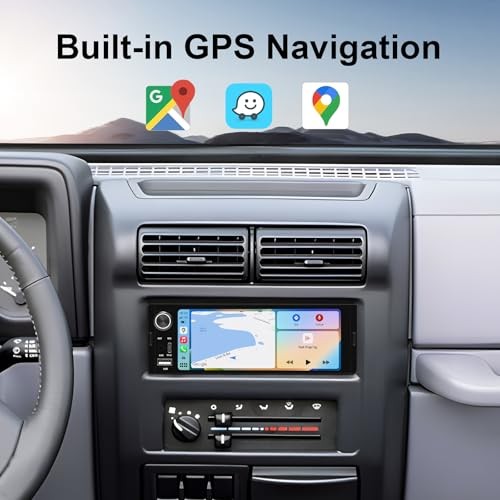6.36-Inch Touchscreen Car Stereo – Linux System – Single 6.36-SD-02