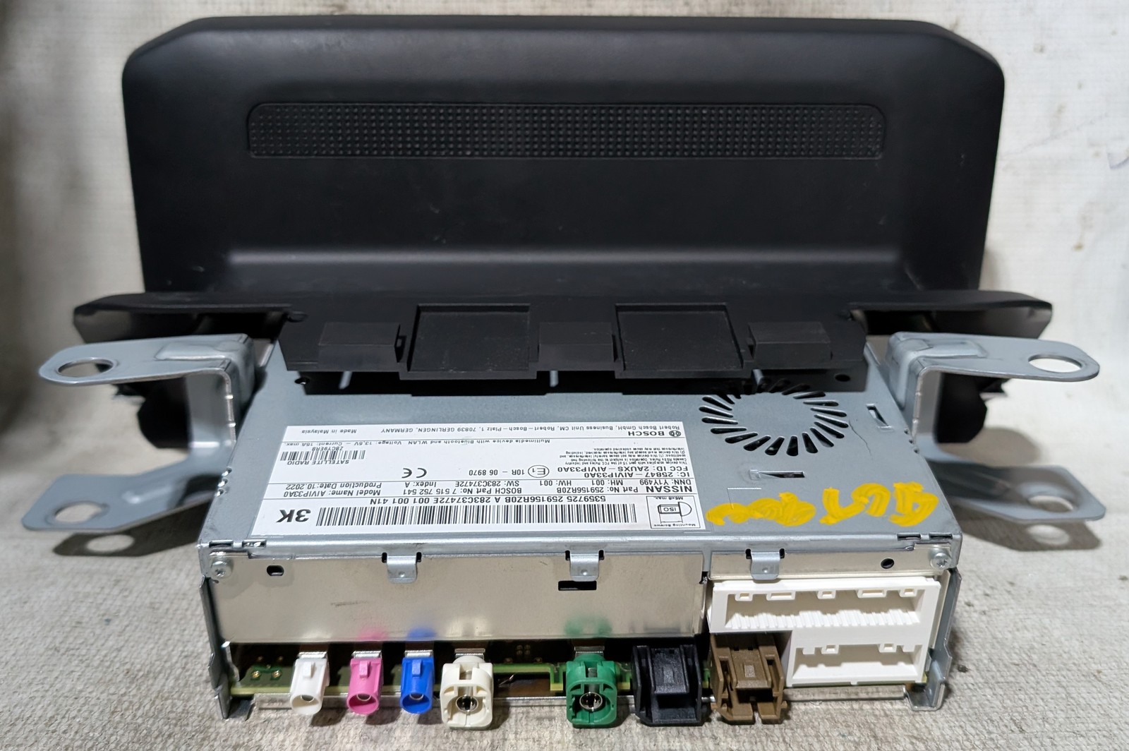 Nissan Rogue 2023 2024 Factory NAV Navigation Media Radio 259156RZ0B