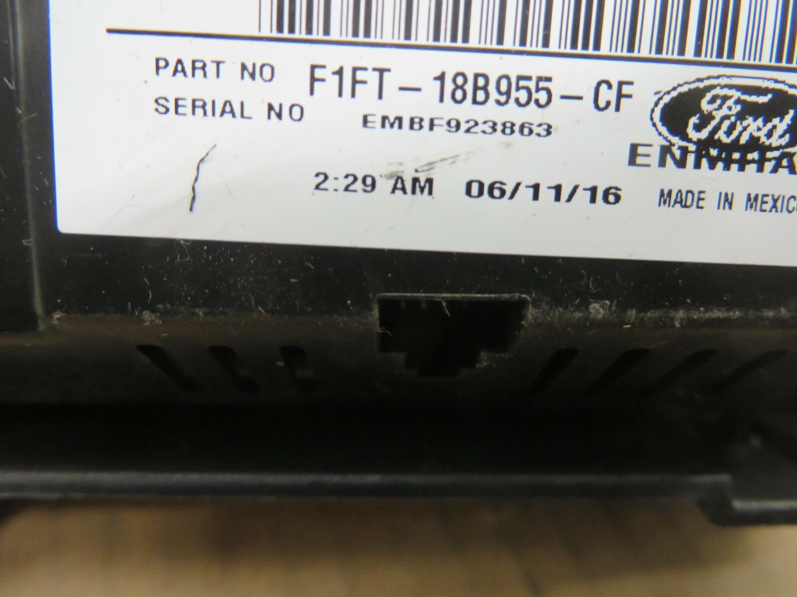 FORD FOCUS ESCAPE 15 16 17 DISPLAY TOUCH SCREEN FACTORY DASH UNIT # FIFT18B955CF