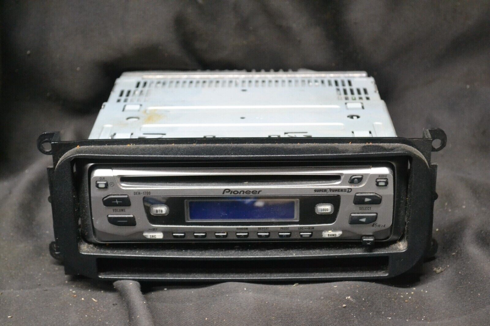 Pioneer DEH-1700 Radio With Detachable Face UNTESTED AS IS!