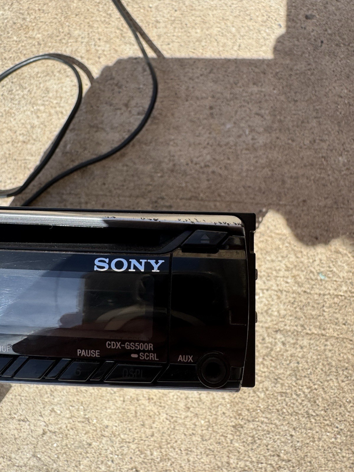 Sony Aftermarket Single Din Head Unit – CDX-GS500R