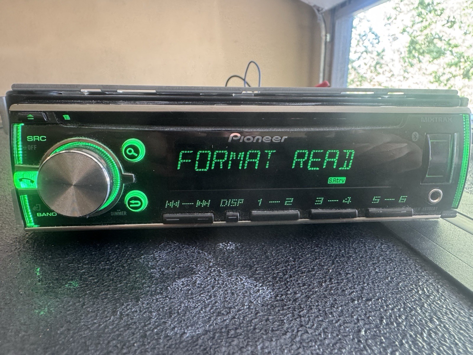 ✅🐳Pioneer DEH-X6700BS Single-DIN Bluetooth CD MP3 AM FM Radio Car Audio Stereo