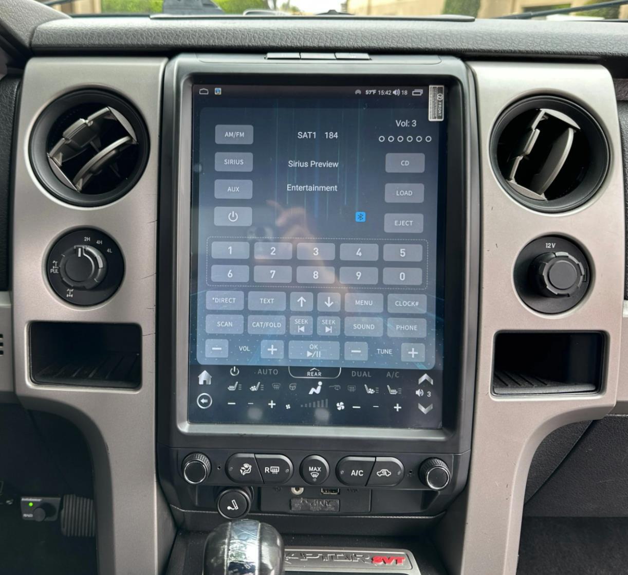 13″ Android 12 Car Gps Radio Stereo Navigation 8g+128g For Ford F-150 2009-2014