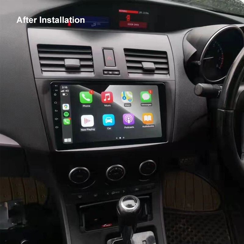 9″ Wireless CarPlay Android Auto Nakamichi BT Radio For Mazda 3 2009-2013 SO