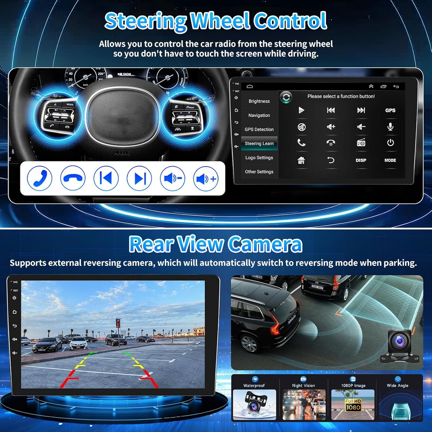 Apple Carplay For 2004-2008 Ford F-150 F150 Car Radio Android 13 Navi GPS Player