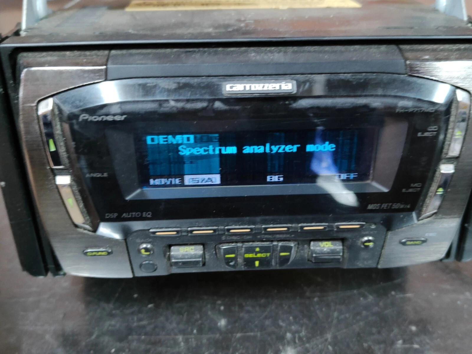 Pioneer FH-P717MD Carrozzeria Car Audio DSP Main Unit MD CD Player 2DIN Japan