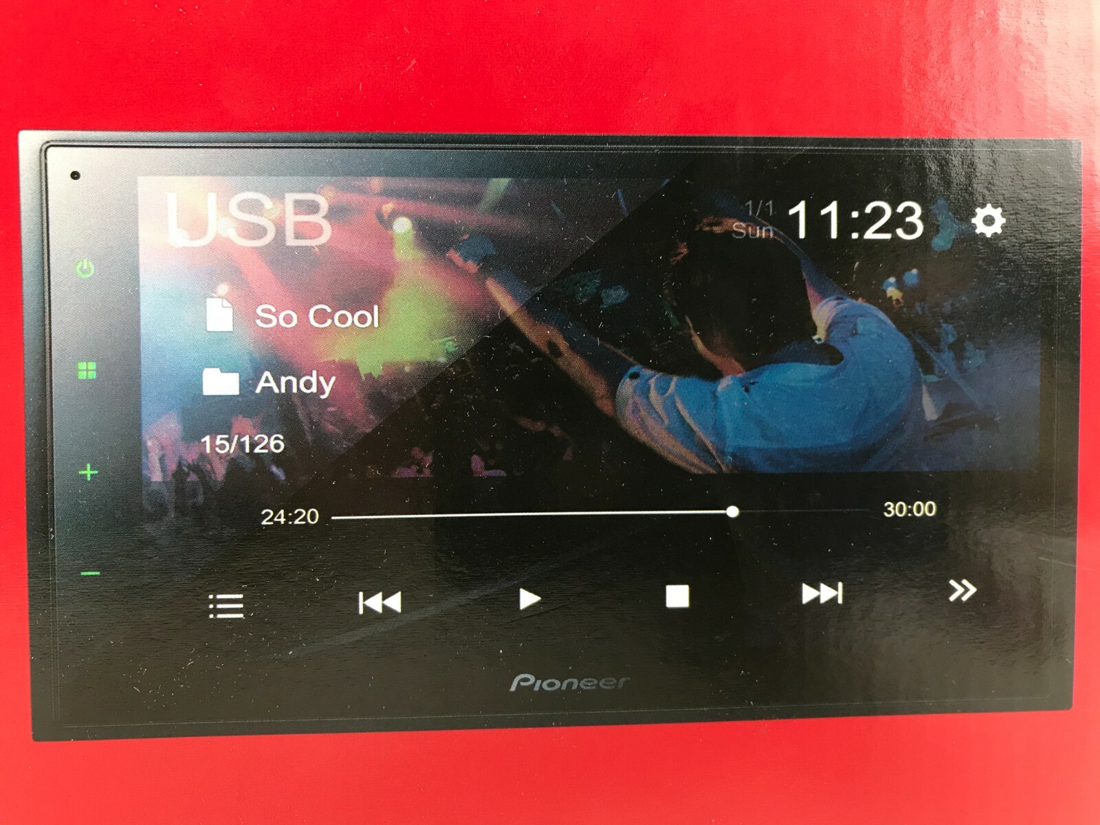 Pioneer DMH-341EX Bluetooth Multimedia Player Android iPhone Alexa USB Mirroring