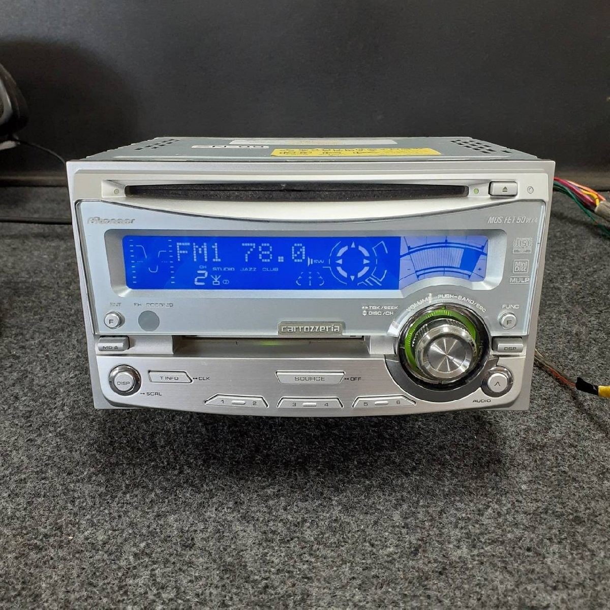 carrozzeria FH-P055MD 2DIN CD MD Player Classic Car Vintage Model