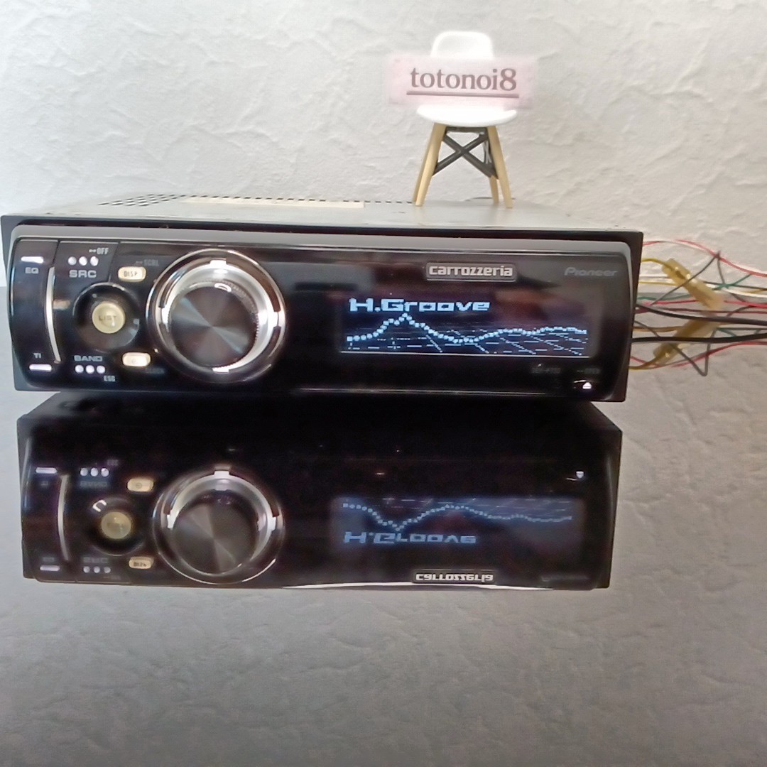 Pioneer Carrozzeria DEH-P730 1DIN Car Audio CD Tuner DSP Tested Fast Shipping