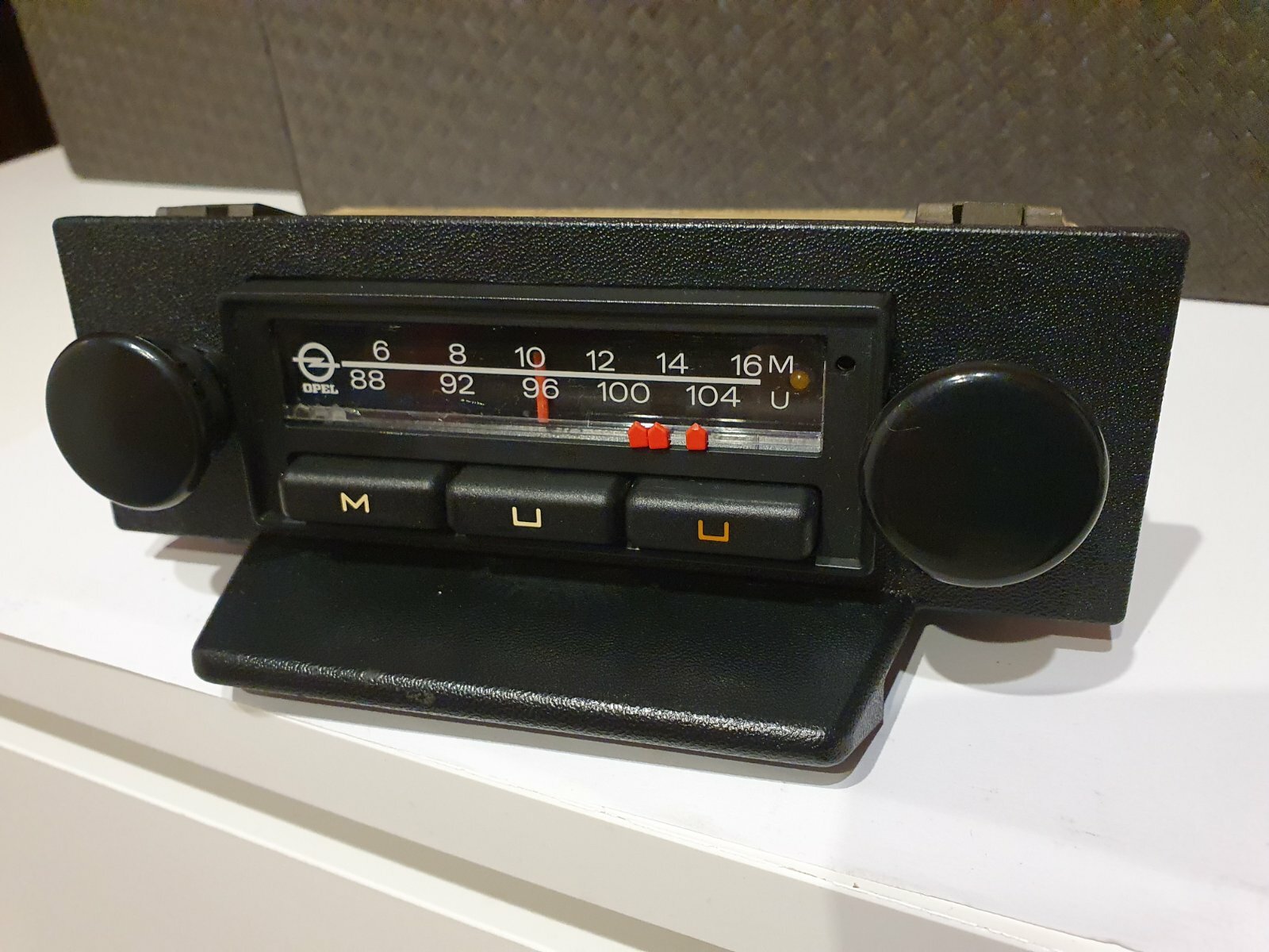 Grundig Vintage Car Autoradio FTZ – Nr- U 101 1970-80 OPEL