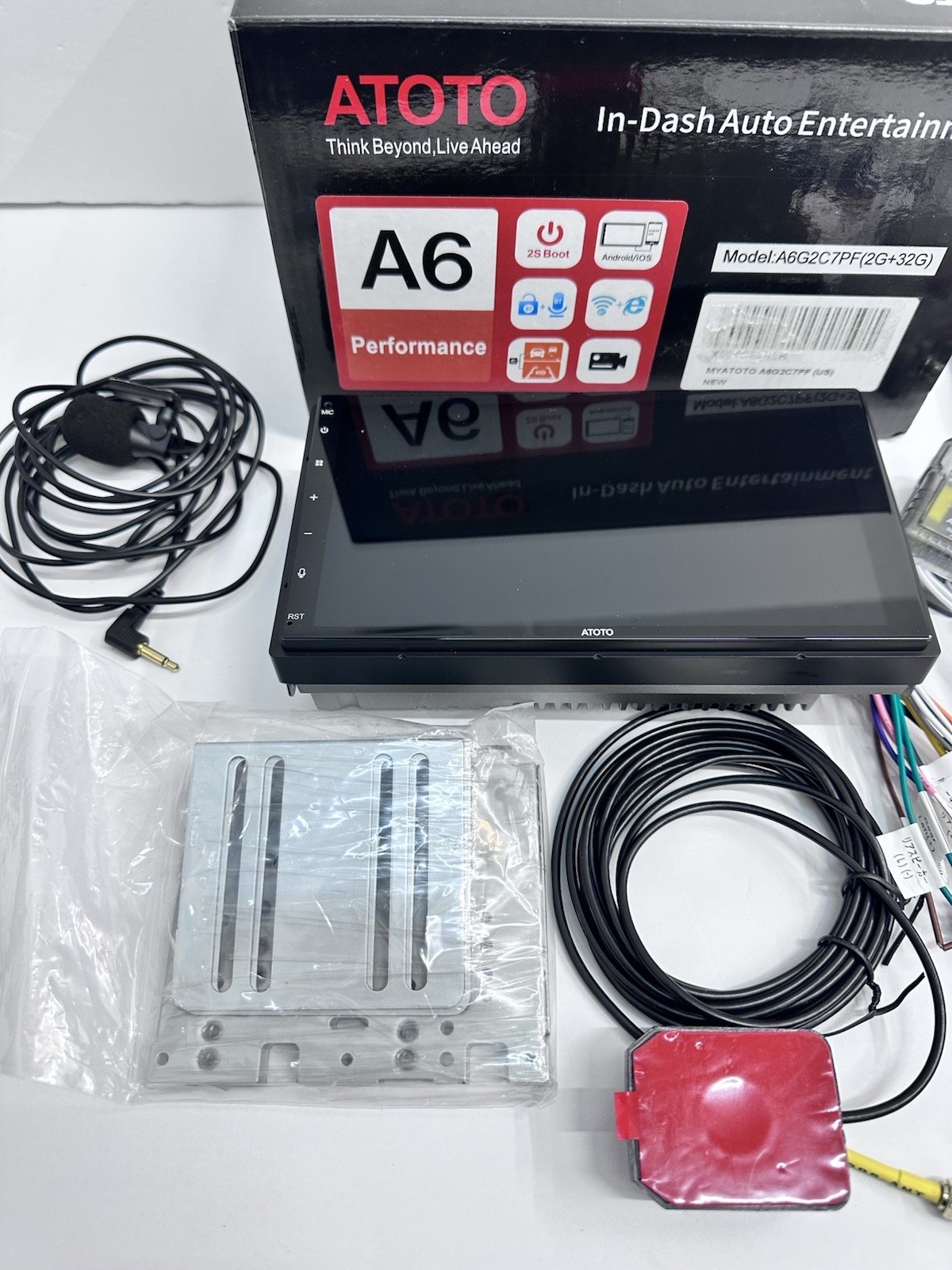 ATOTO A6g209pf Car Stereo-2+32G GPS Tracking Wireless Android Auto&CarPlay