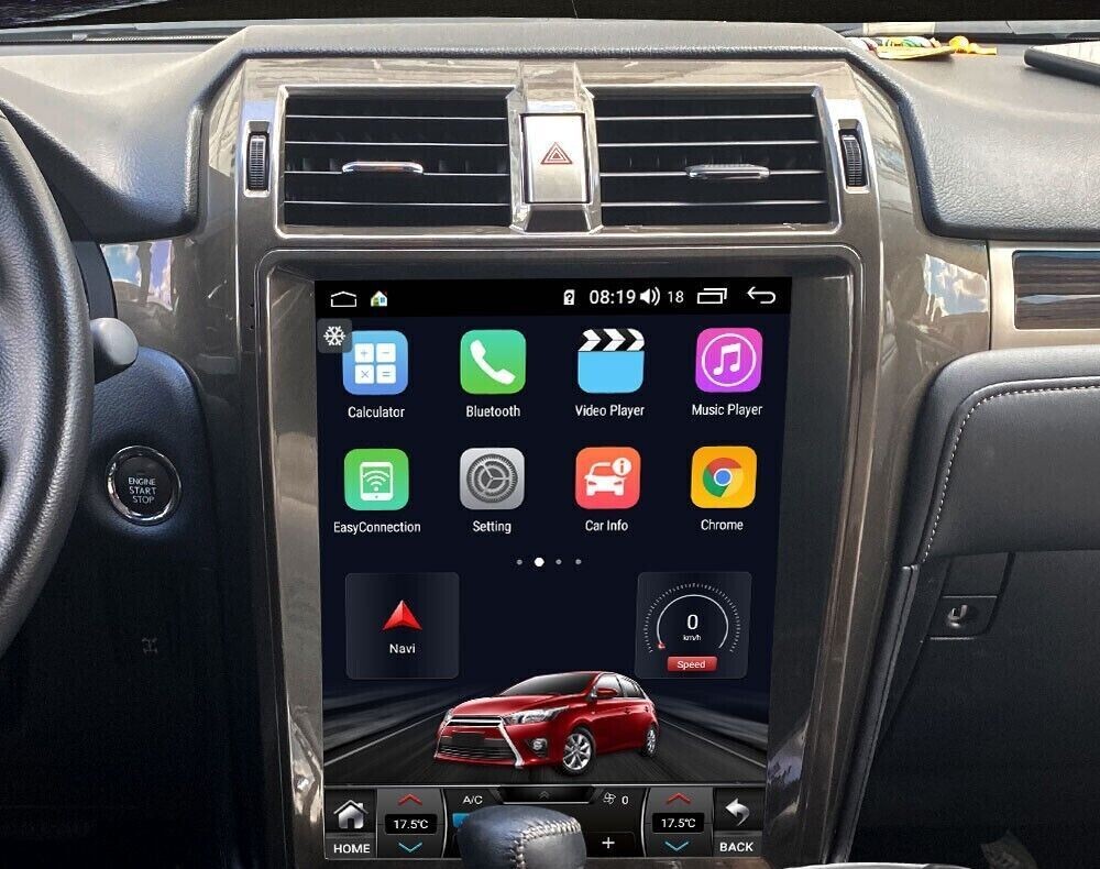 15″ Vertical Screen Tesla Style For Lexus Gx Gx400 Gx460 2010-19 Car Radio Stere