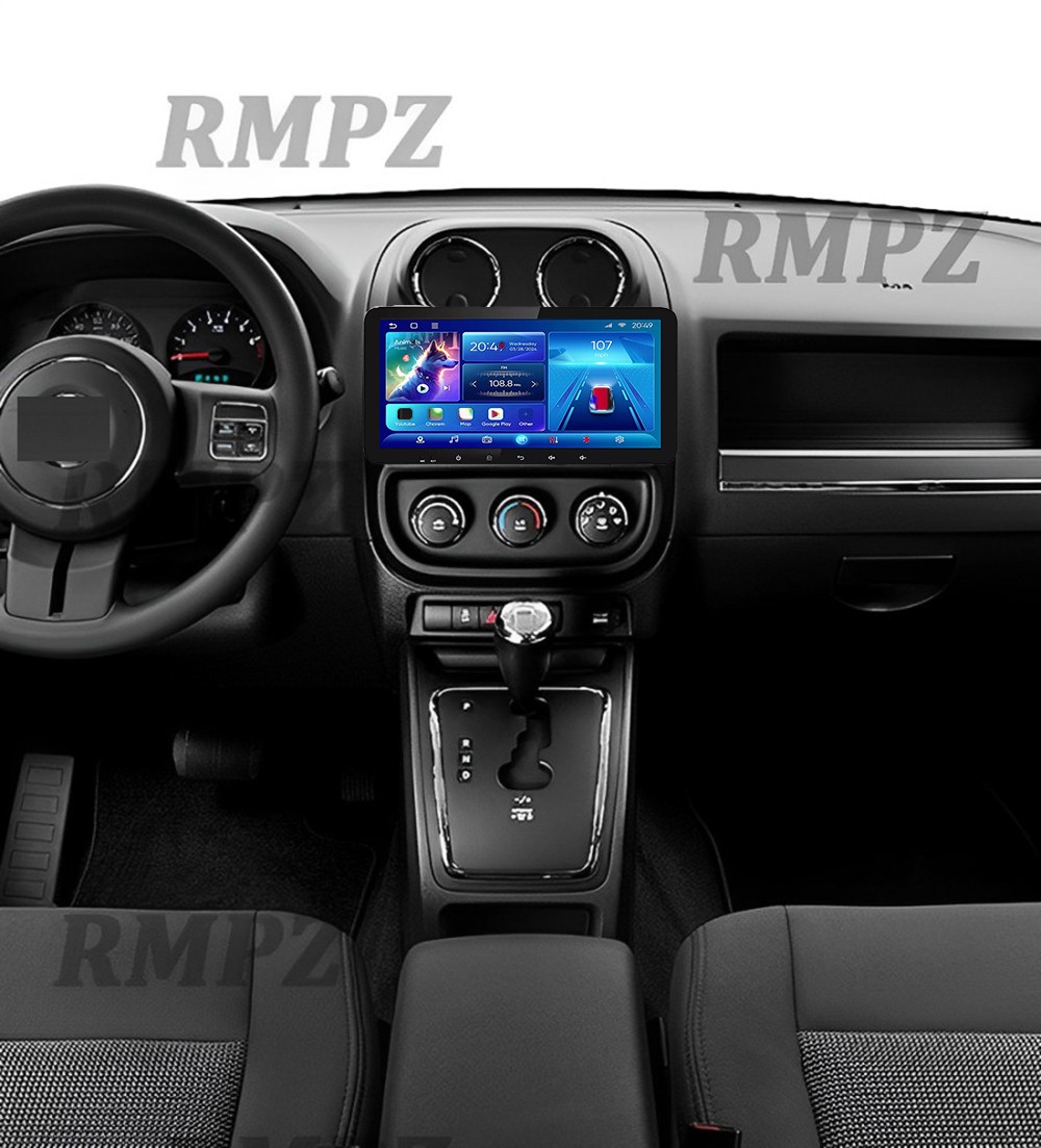 Android 14 Apple CarPlay For Jeep Patriot 2009-2016 Car Stereo Radio GPS WIFI BT