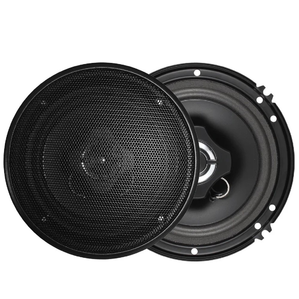 Dual 7″ Bluetooth Car Stereo AM/FM Radio (No CD) Media Receiver & Car Speakers