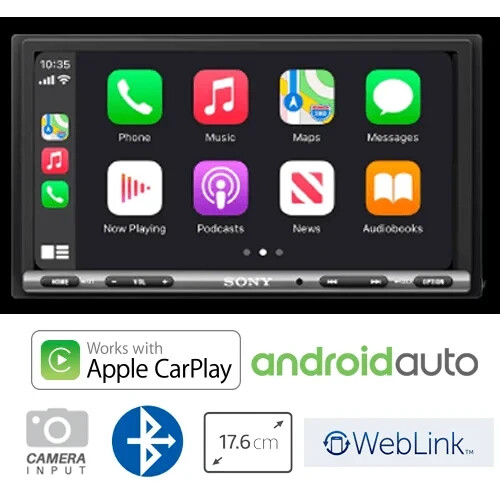 Sony XAV-AX3200 Car Stereo Upgrade To Suit Honda CRV 2007-2011 RE