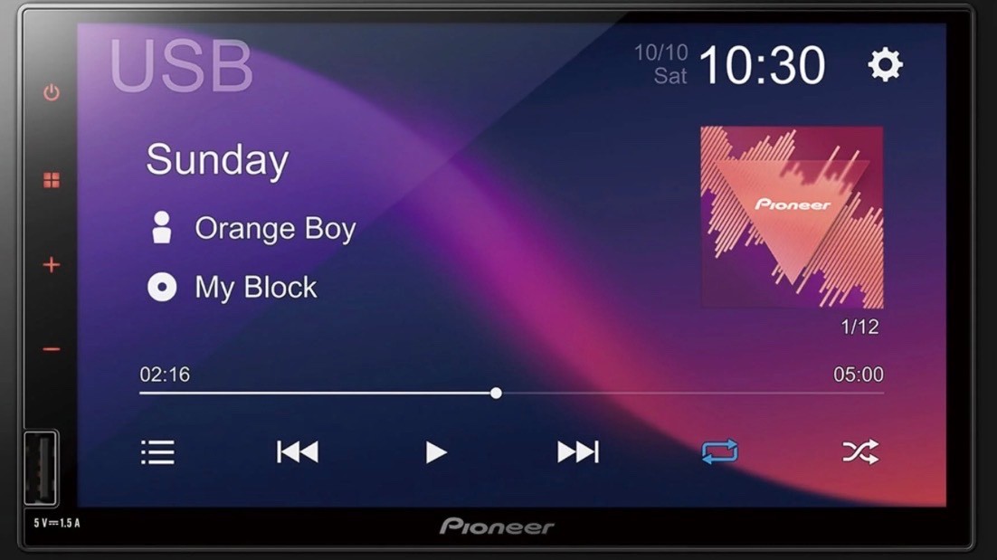 NEW Pioneer DMH-470EX 7″ LCD Digital Media Receiver w/ Bluetooth.