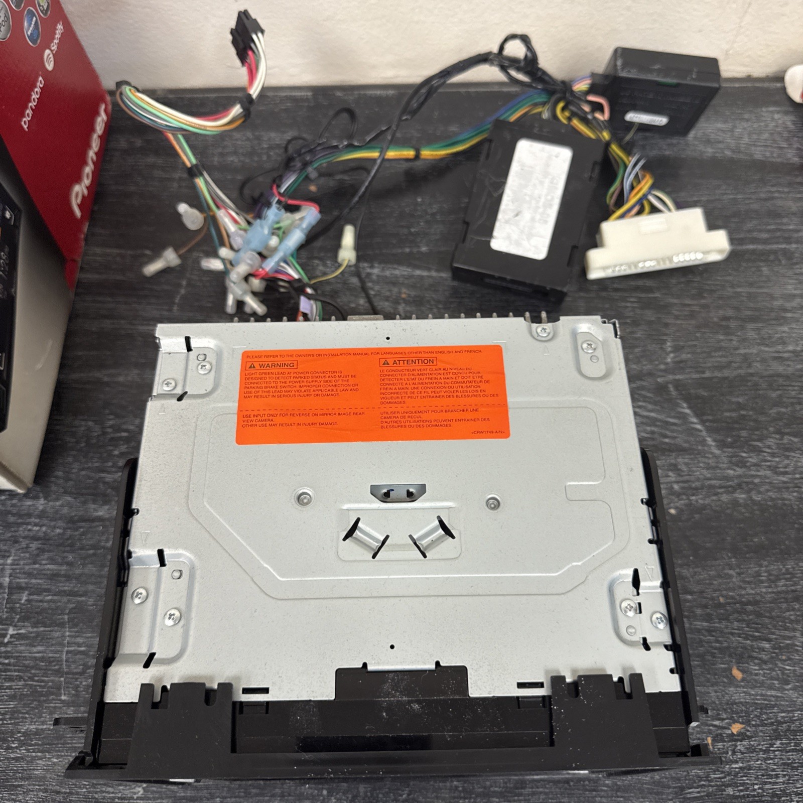 Pioneer AVH-X391BHS In Dash DVD/CD player – No remote