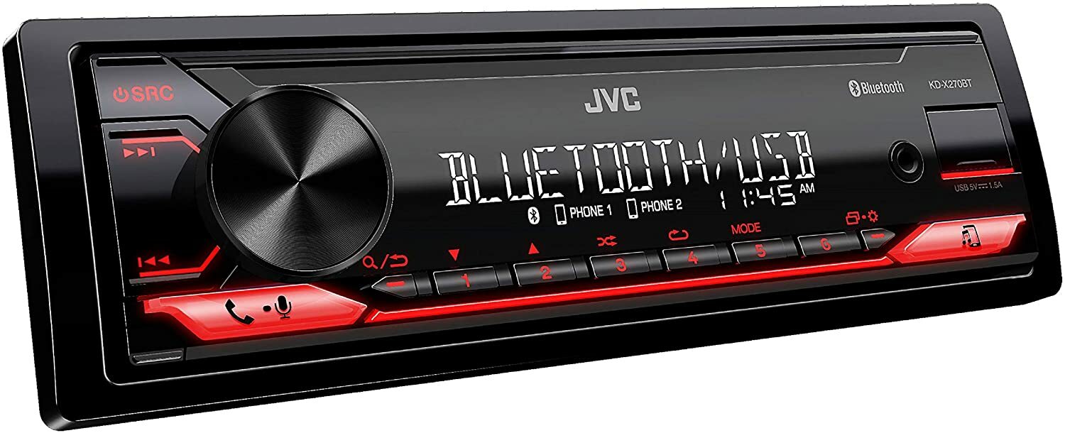 JVC KD-X270BT MP3 Digital Media Player Bluetooth iHeart Radio Pandora Spotify