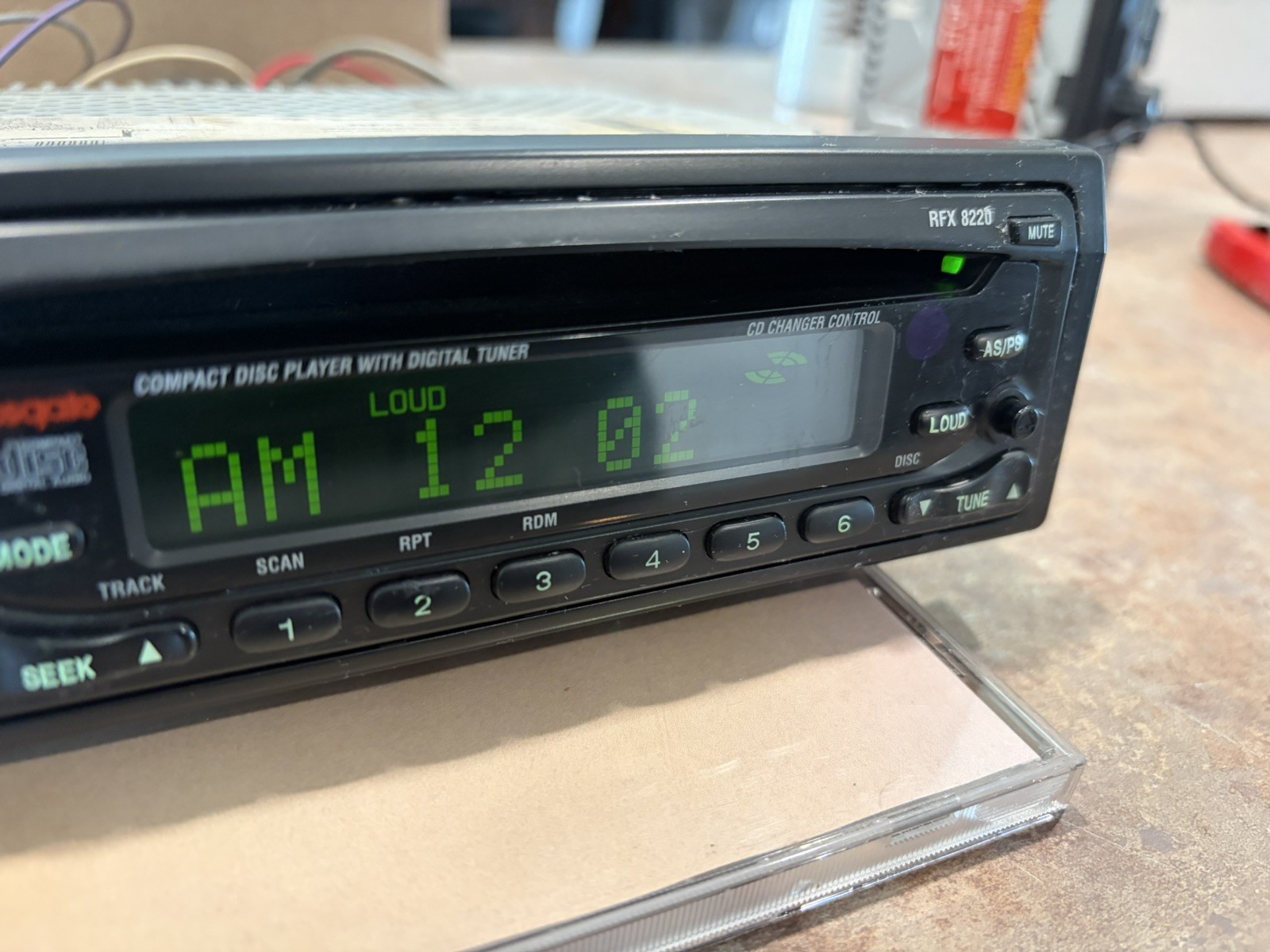Rockford Fosgate RFX-8220 CD Changer Controller CD Receiver Radio Old School