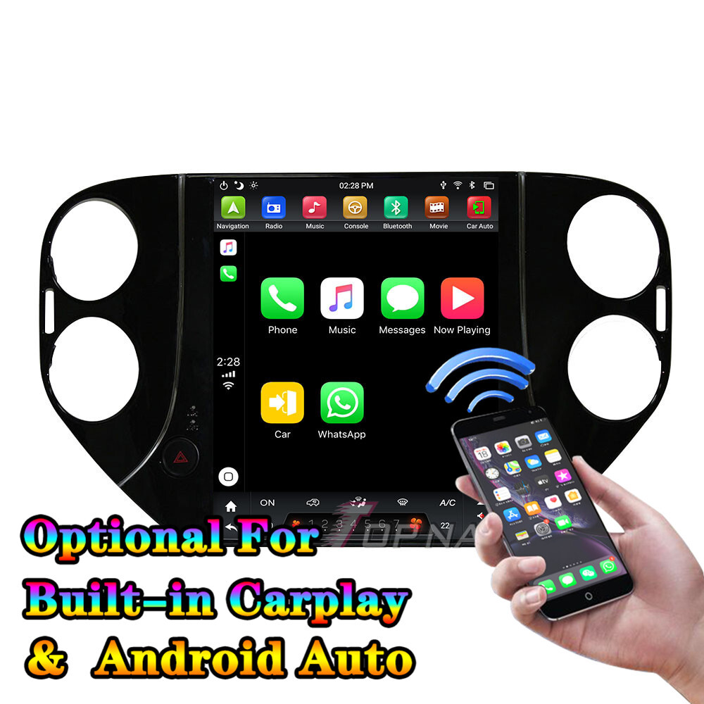 Car Stereo Radio For VW Tiguan 2010-2016 Auto GPS Navi WIFI 4G BT Androind 11