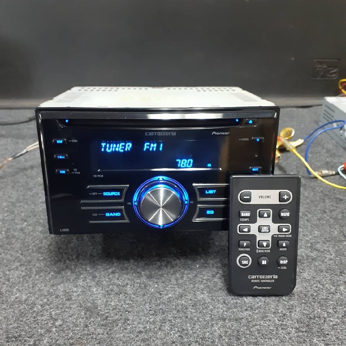 Carrozzeria FH-P530 2DIN USB AUX CD Receiver Excellent JAPAN