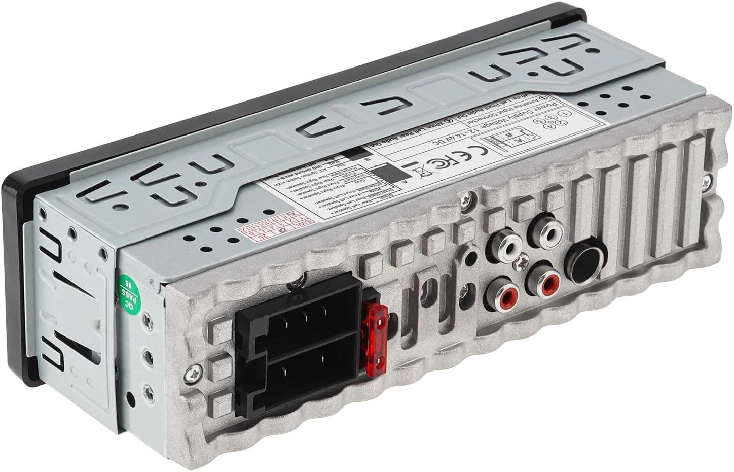 12V FM/USB/SD Bluetooth Car Stereo with Remote Control and EQ Settings