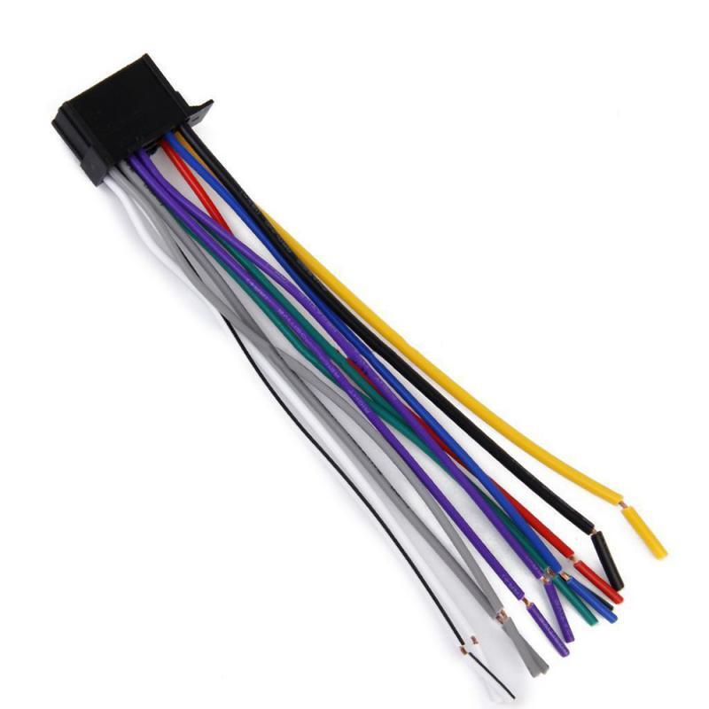 Car Stereo CD Player 16 Pin Wiring Harness Aftermarket for Pioneer 2350 Radio