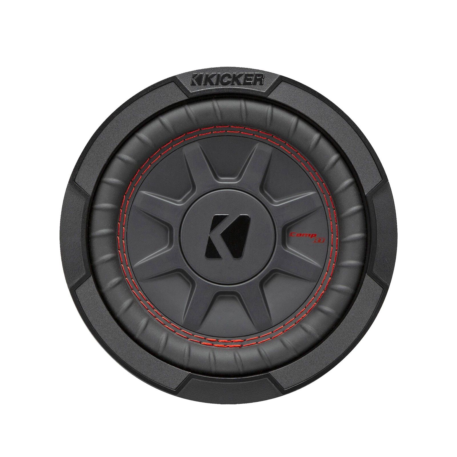 Kicker 6.75″ 300 Watt 4-Ohm DVC Car Audio Subwoofer, Bass Knob with Wire