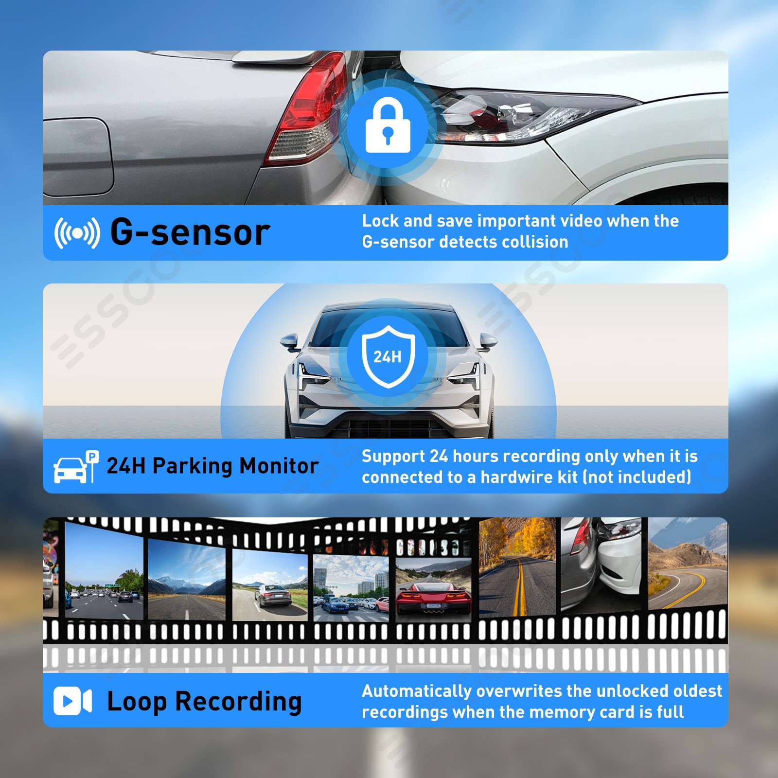 11.3″ Inch Car Portable IPS Touch Screen Apple CarPlay Tablet Android Auto Radio