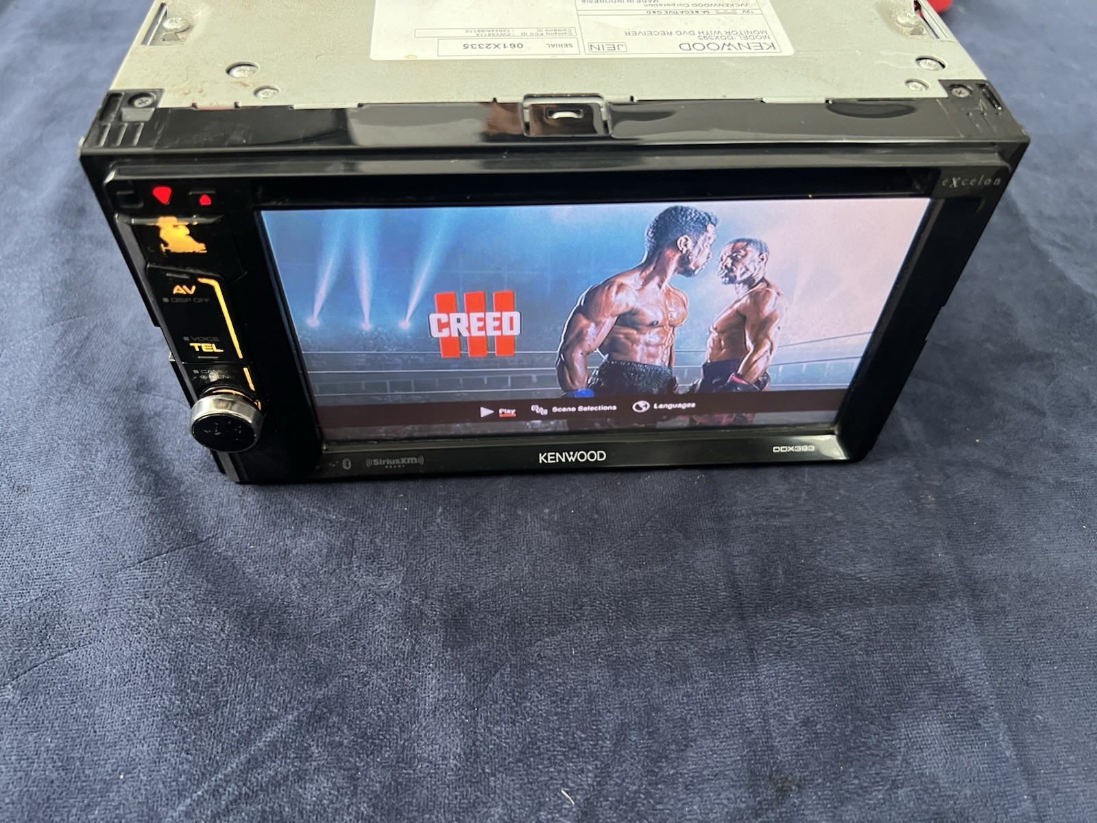 ⭐️Pre-Owned,TESTED⭐️ Kenwood BT|USB|CD|DVD|AM/FM-(DDX393)