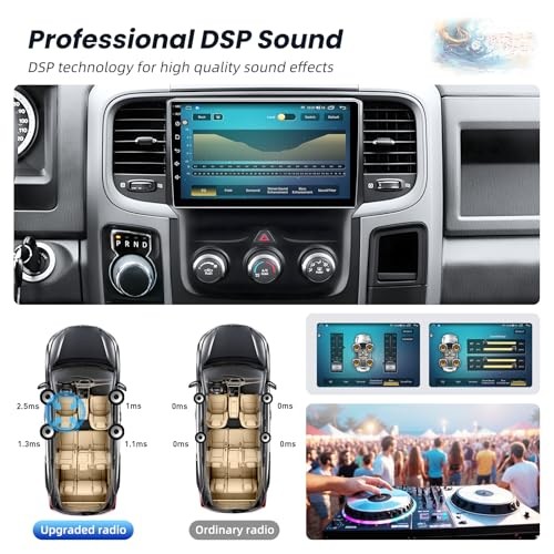 8 Core 4+32G Car Radio for Dodge RAM 1500 2500 9 Inches 8Core 4GB RAM+32GB ROM