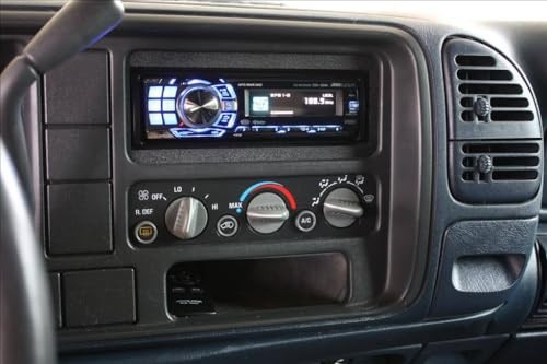 Radio Stereo CD Replacement Pocket Kit Compatible with Chevrolet Black